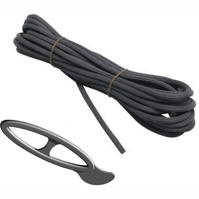 Hb Hor inrolpees met inroller - 10 meter - 5,1 mm dik - wit
