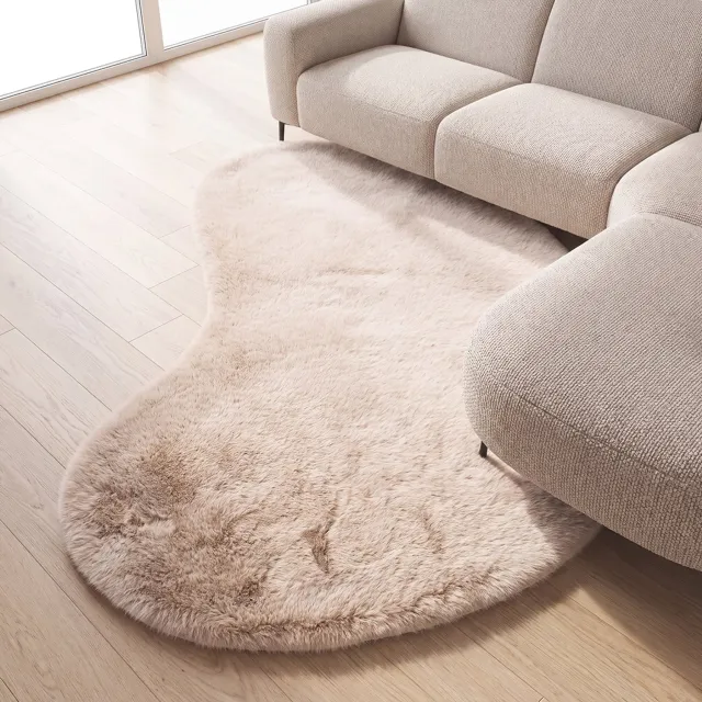 LABEL51 Indy Vloerkleden - Creme - Polyester - 160x230 cm - Organisch