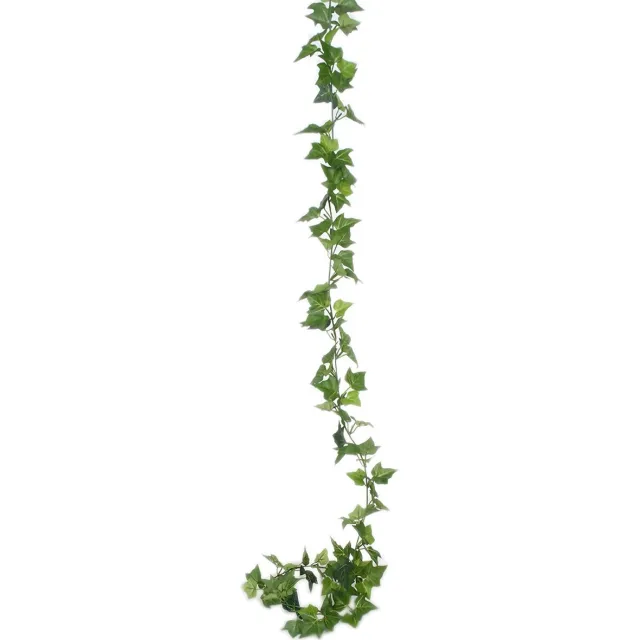 Mica Decorations Kunstplanten Hedera Slinger - 180 x 11 cm - groen - kunststof - decoratie - bladgroen
