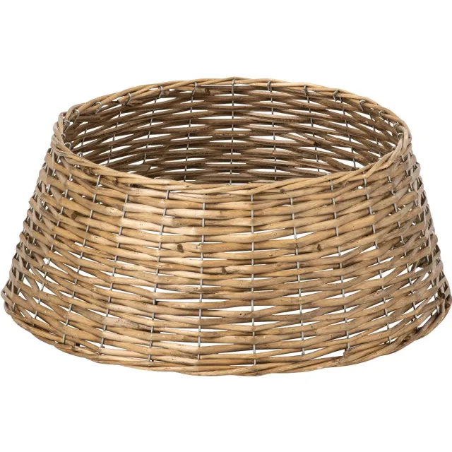 J-Line Kerstboomrok - riet - naturel/greige - small