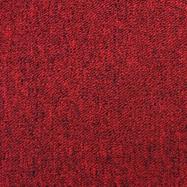 MonsterShop 40 x Tapijttegels - 50x50cm 10m2 - Scharlakenrood Scarlet Red