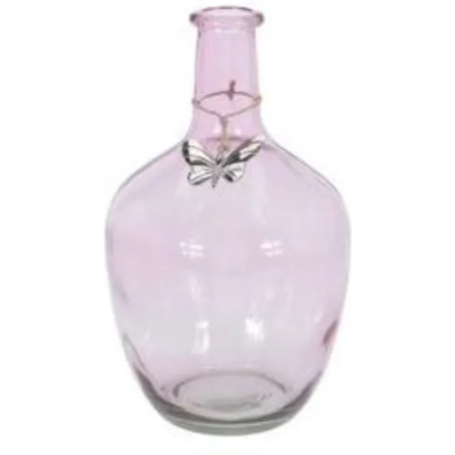 H&S Collection H&SCollection Roze decoratieve vaas