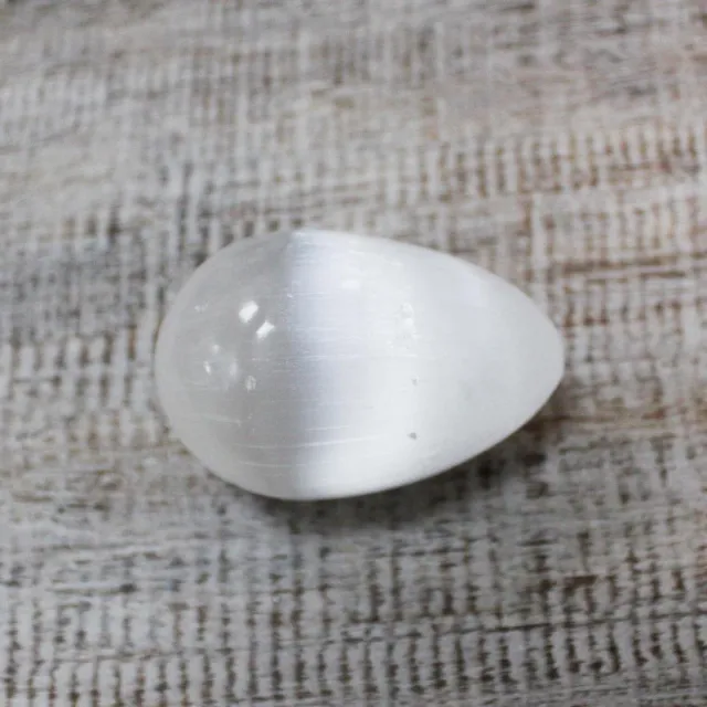 Joy of Balance Seleniet Ei - 5 - 6 cm Wit & Transparant