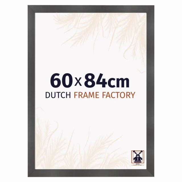Dutch Frame Factory Fotolijst 60x84 cm - MDF - Zwart Mat - Praag