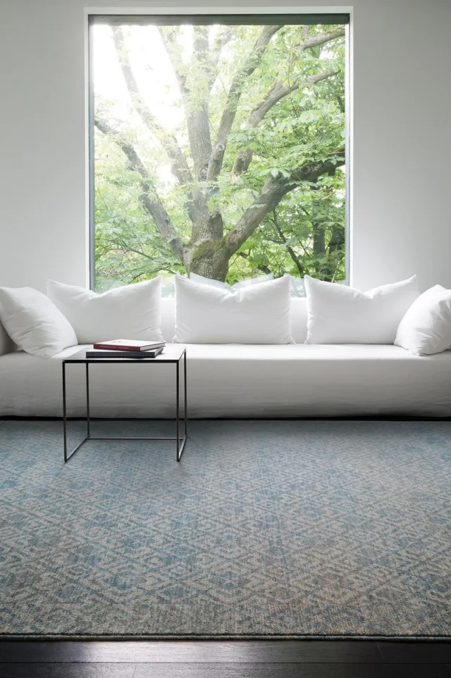 OSTA Djobie – Vloerkleed – Tapijt – geweven – wol – eco – duurzaam - modern - landelijk - Grijs - 170x235
