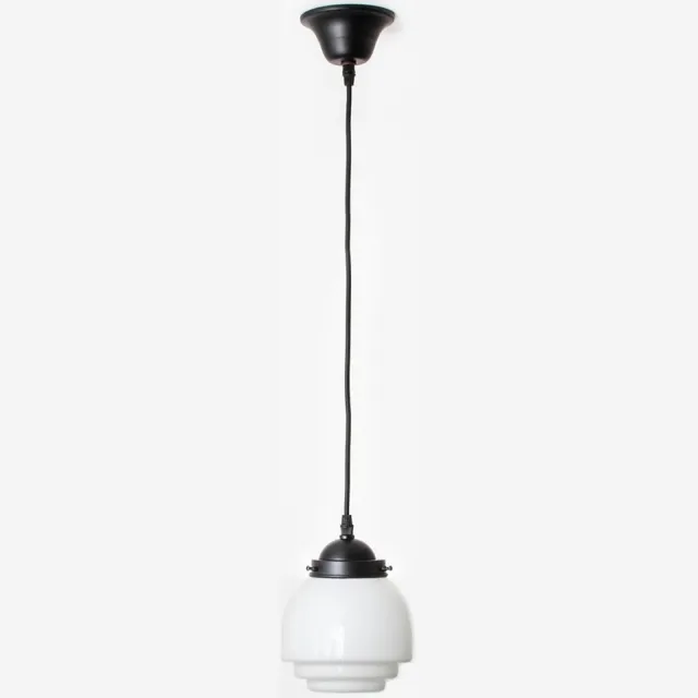 Coloured by Art Hanglamp aan snoer Gispen Vlak Moonlight - Art Deco Trade Zwart