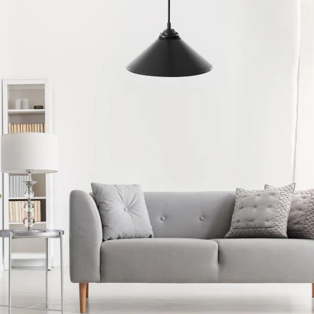 Fullhouse Asir - Kroonluchter - Zwart - 25 x 25 x 50 cm