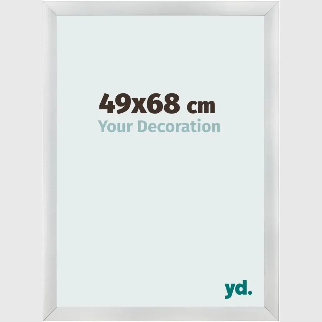 yd. Your Decoration - Fotolijst 49x68 cm - MDF - Zilver Mat - Pisa
