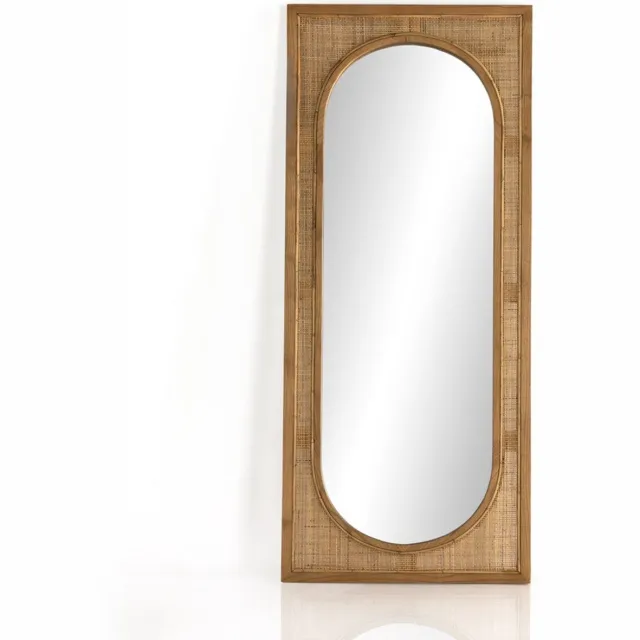 Canal Living Rodeo Drive spiegel - 178 cm - Mangohout - Staande Spiegel - Vloerspiegel Houtlook