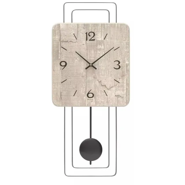 AMS 7503 - Pendule - Quartz Bruin
