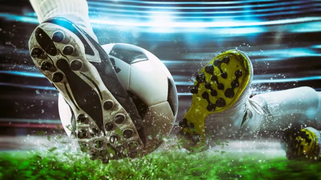Alluvia Extra Grote A1 Voetbal Poster groen