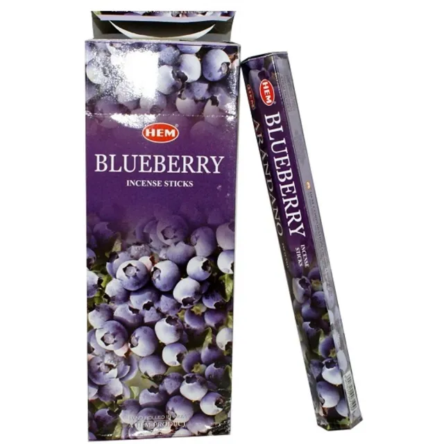 HEM Wierook - Blueberry - Slof (6 pakjes/120 stokjes)