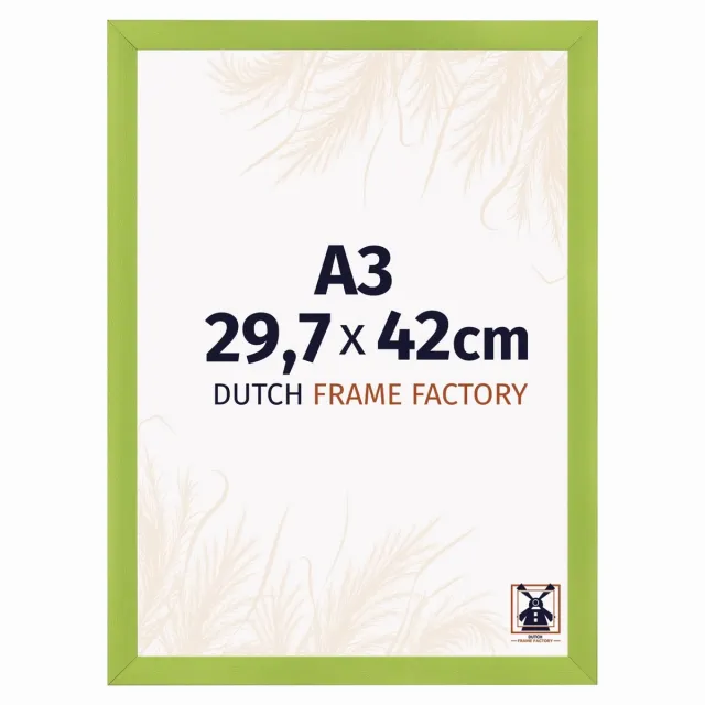 Dutch Frame Factory Fotolijst A3 29,7x42 cm - MDF - Groen - Praag