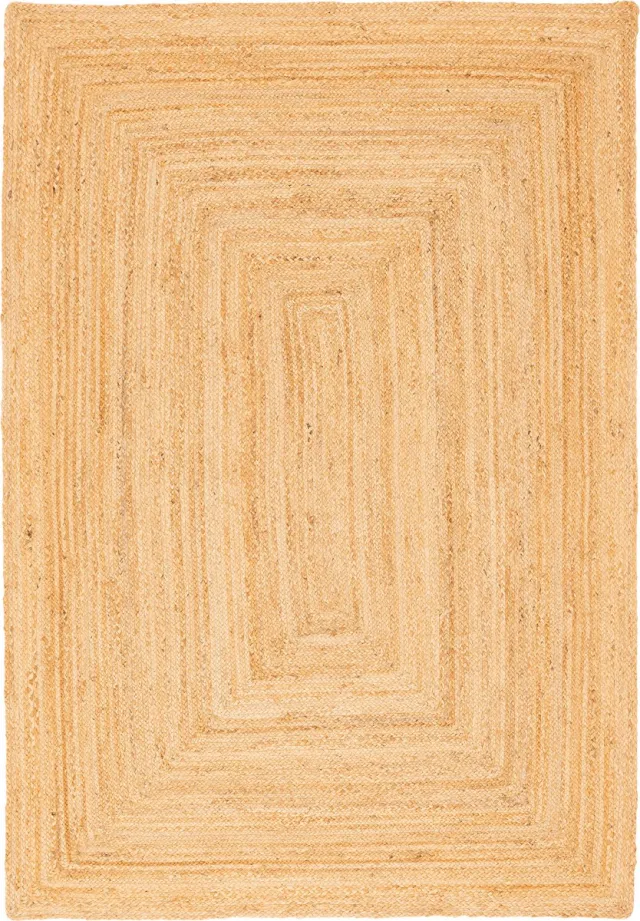 Pergamon Natuurvezel tapijt Jute Salsa boord beige