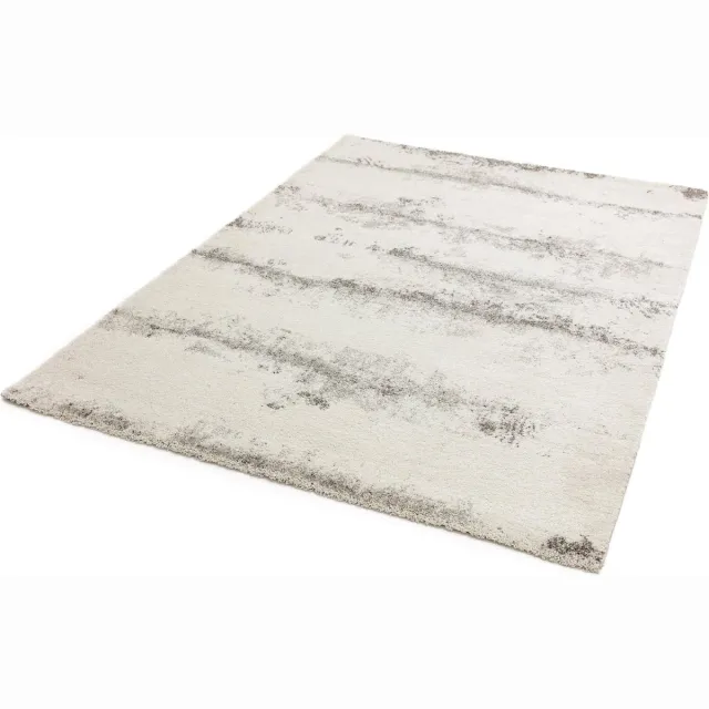 Eazy Living Easy Living - Dream-cream-Grey Vloerkleed - 200x290 - Rechthoek - Laagpolig Tapijt - Modern - Beige, Grijs