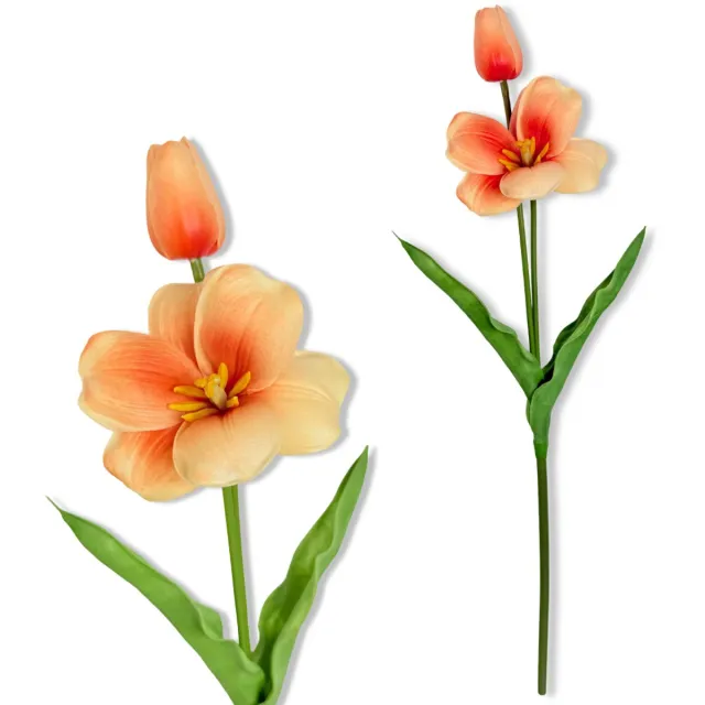 Inspiruj Tulipan Kunstbloem - Morel - 53 cm