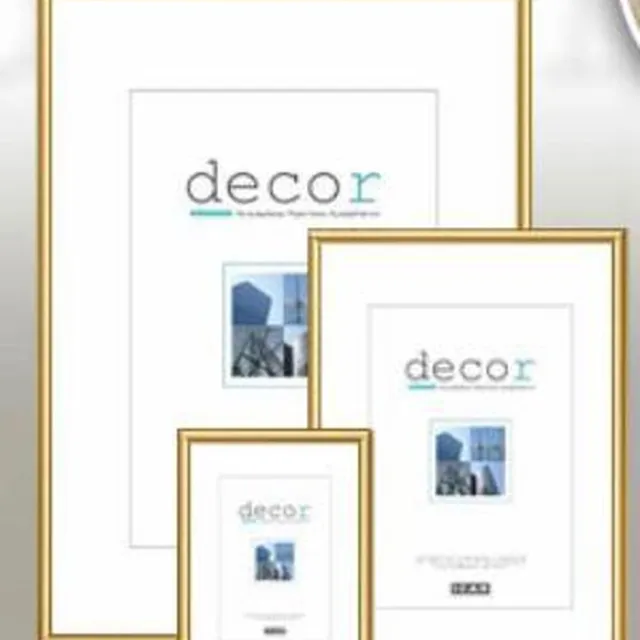 Icar Kunststof Fotolijst Decor CZ Goud 15x21 cm