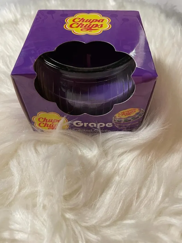 Chupa Chups Grape - Geurkaars - 85 gram Druif