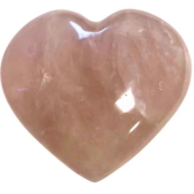 Ruben Robijn Roze kwarts edelsteen hart 400-500 gram