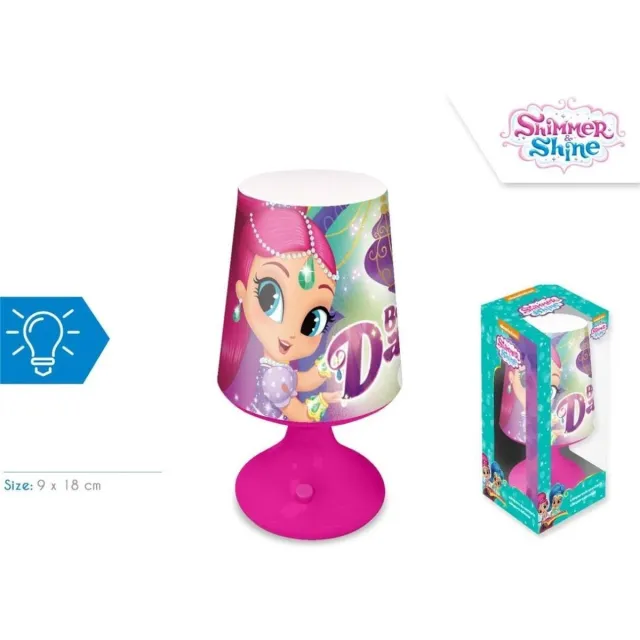Disney Nachtlamp / tafellamp van Shimmer & Shine (18cm) roze
