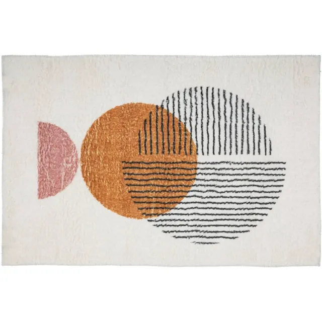 Atmosphera Créateur d'intérieur® Rechthoekig vloerkleed COUKA Multicolore
