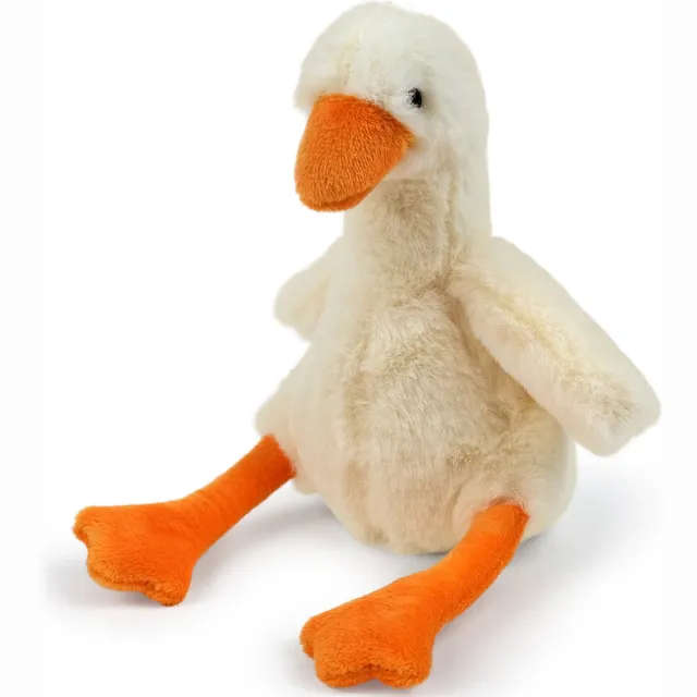 WP Merchandise Speelgoed Knuffel - Sierkusen - Gans Pacco - Ivoor