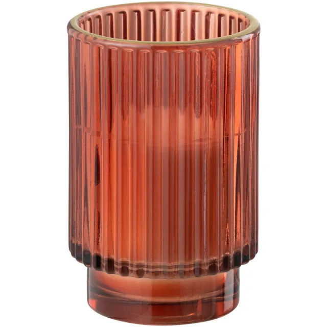 J-Line geurkaars Olive & Frank Incense - was - rood - large - 30U