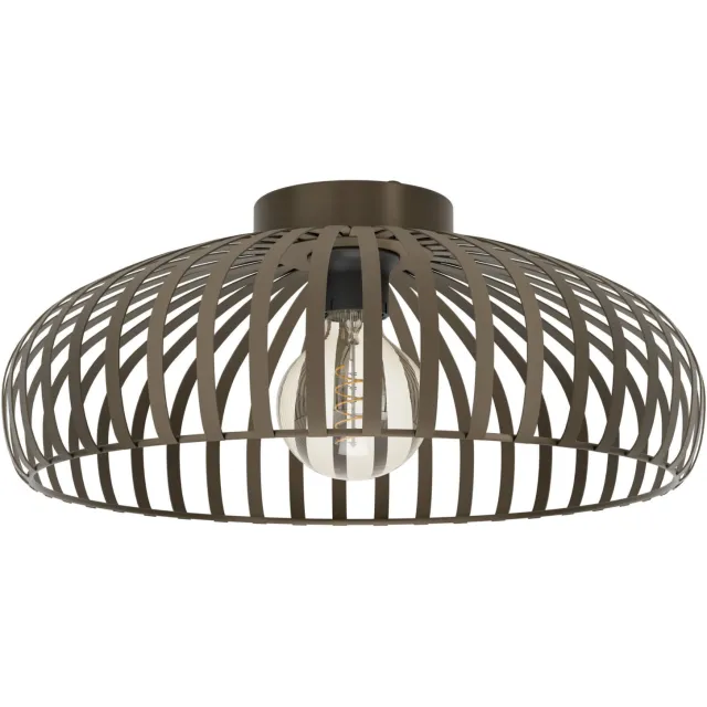 EGLO Mogano 3 Plafondlamp - E27 - Ø 43 cm - Brons - Staal Brons;