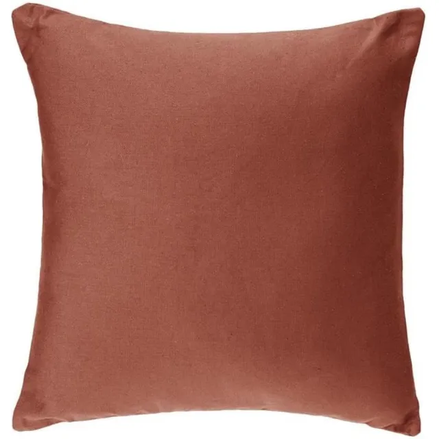 Atmosphera Créateur d'intérieur® Atmosphera - kussen - afneembare hoes - katoen - terracotta roze - 38x38 cm