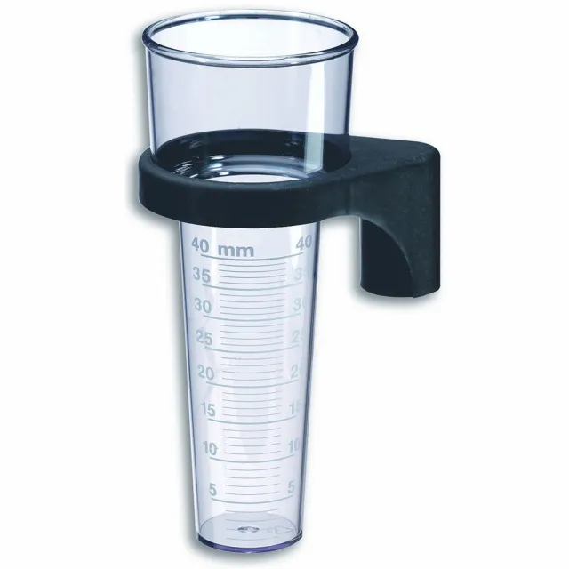 TFA Dostmann TFA Regenmeter/neerslagmeter - analoog - kunststof - 20 cm - zonder stok - buiten/tuin