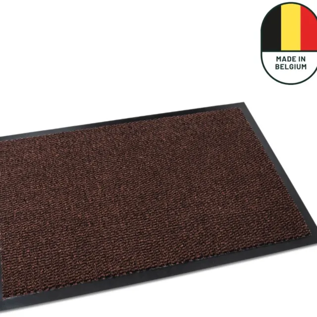 Studio M Deurmat - Deurmat Binnen - Droogloopmat - 60x180 cm - Classic - Roestbruin - Schoonloopmat - Antislip Deurmat - Inloopmat