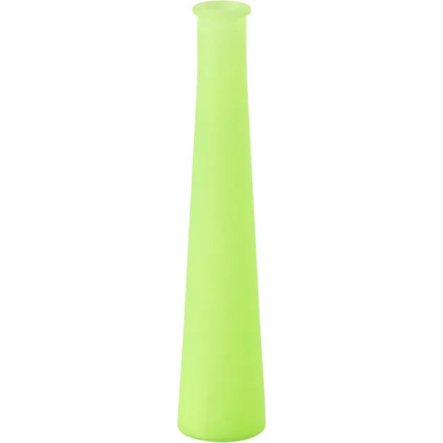 J-Line vaas Tube - glas - groen - 31.5 cm hoog