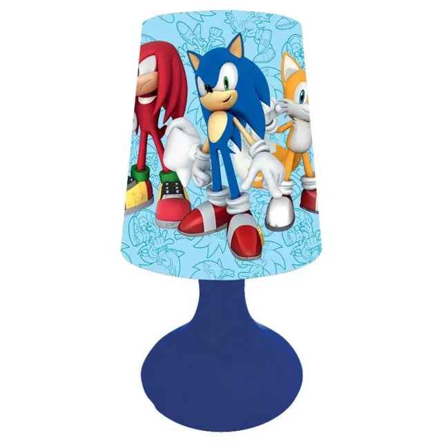 Lexibook Sonic draadloze mini bedlampje en nachtlampje BLAUW
