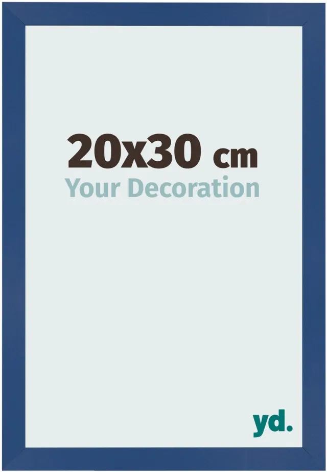 yd. Your Decoration - Fotolijst 20x30 cm - MDF - Donkerblauw - Bologna