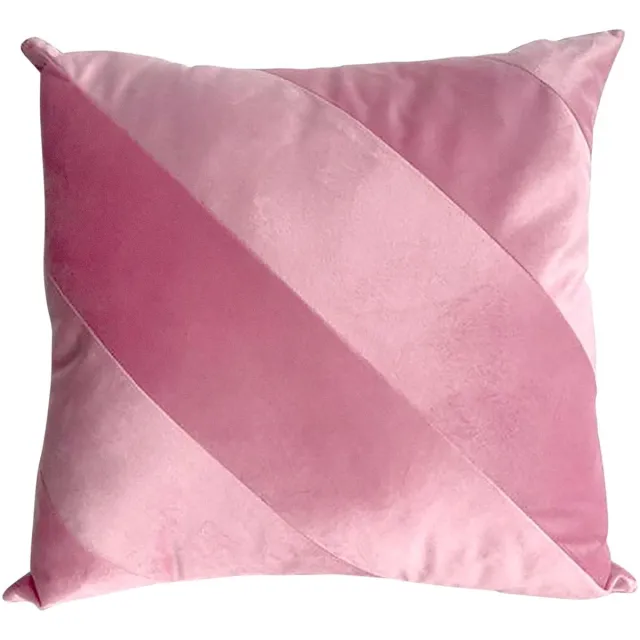 Present Time Sierkussen Tono - Helderroze - 45x45x7cm - Scandinavisch - Polyester