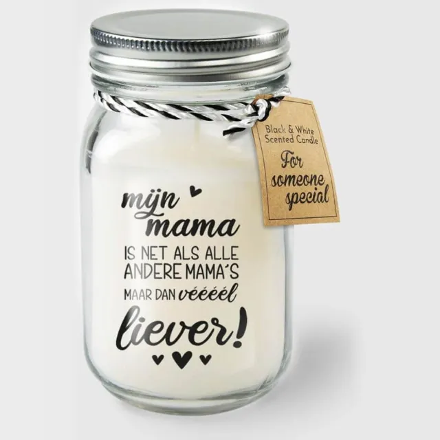 Paper dreams Geurkaars Vanille – Mama Wit
