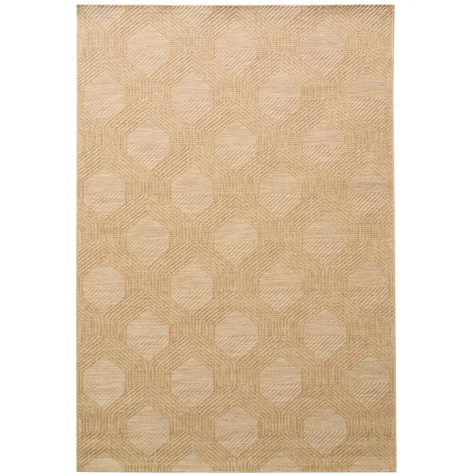NOUS Living binnen- en buitenvloerkleed Tarvisio (230x160 cm) zand