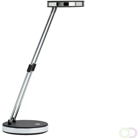 Maul Bureaulamp Maul Puck ledlamp met voet zwart