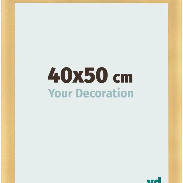 yd. Your Decoration - Fotolijst 40x50 cm - MDF - Goud Mat - Pisa