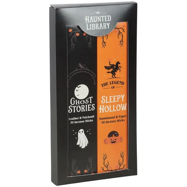 Something Different Set of 2 Haunted Library Incense Stick Packs Wierookstokjes - Multicolours
