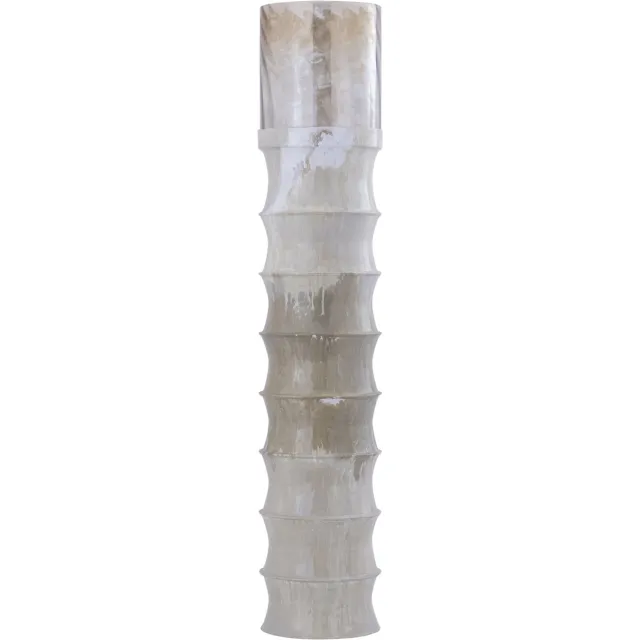 PTMD Windlicht Kaylyne - Beige - 27x27x130cm