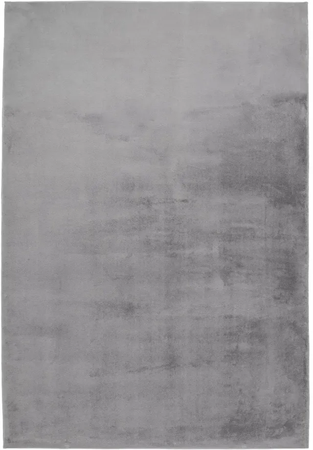 Dutch XXL Fluffy Vloerkleed | Tapijt | Paradise | Uni | Zilver | 160x230 cm
