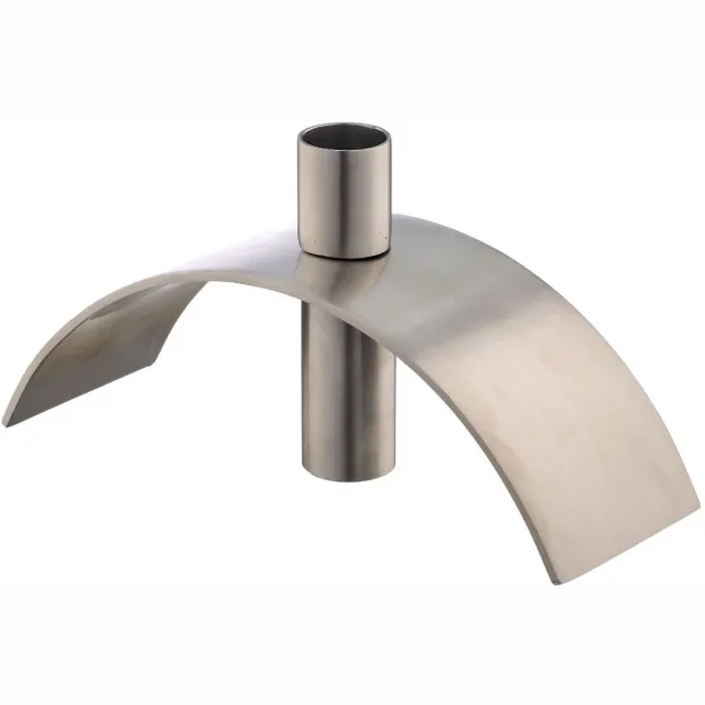 Gasper kandelaar met boog aluminium 19 cm Meerkleurig