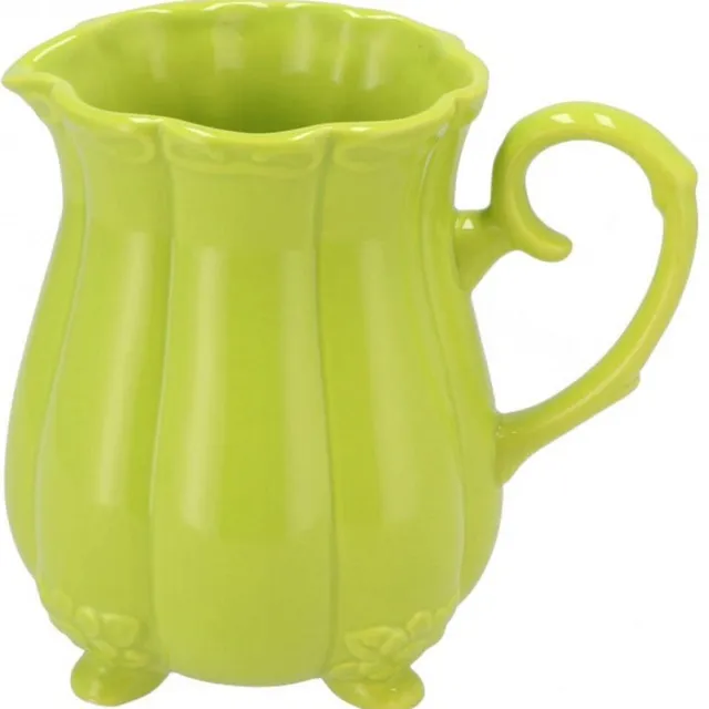 Daan-Kromhout Can you feel it vase apple green 15x11x15cm Groen