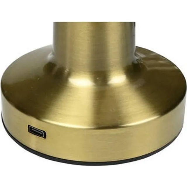 Benson Tafellamp oplaadbaar - Gold Touch Dimbaar - Nachtlamp Slaapkamer- Buitenlamp - 3 verschillende kleuren mogelijk: wit, warm wit en warm wit