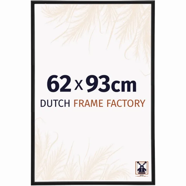Dutch Frame Factory Fotolijst 62x93 cm - Kunststof - Zwart Mat - Angers