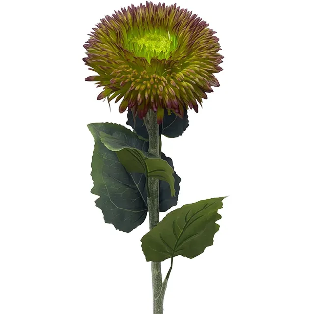 Clayre & Eef Kunstbloem Groen Kunststof