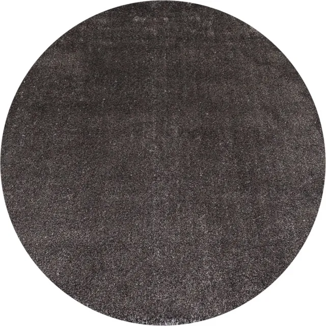 Veer Carpets Karpet Lago Antraciet 26 - Rond ø160 cm