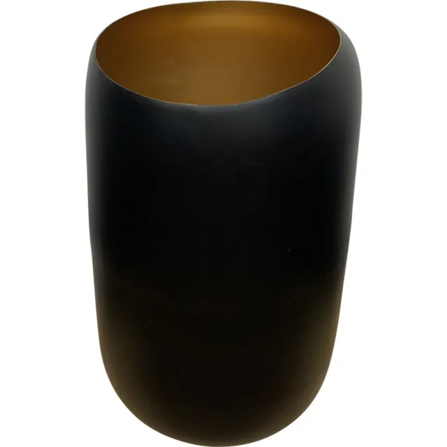BLiving.nl B Living theelichthouder votive Palermo Zwart / Goud