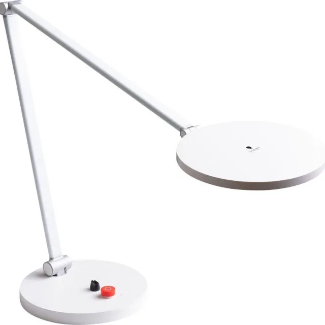 Daylight Tricolor Bureaulamp met LED - Tafellamp met dimmer - Leeslamp met flexibele arm - 3 Lichtkleuren - Dimbaar - LED - Wit